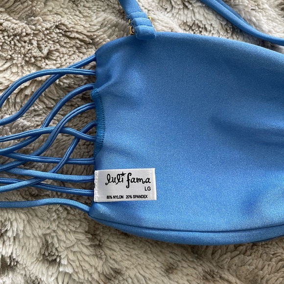 Luli Fama bikini with tassels. - Picture 3 of 6